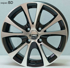 Диск Tech Line 509 15x6 4x100 ET45 DIA54.10 BD