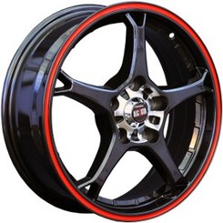 Диск ALCASTA M11 16x6.50 4x108 ET37.50 DIA63.30 BKRS