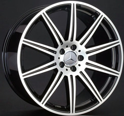 Диск Replica LA MR120 21x10 5x112 ET46 DIA66.60 BKF