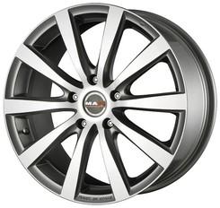 Диск MAK IGUAN 18x8 5x114.30 ET40 DIA76.10 graphite mirror face