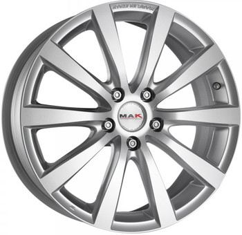 Диск MAK IGUAN 17x8 5x114.30 ET40 DIA76.10 Сильвер
