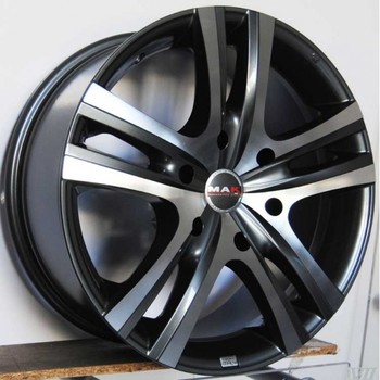 Диск MAK Aria 18x8 5x114.30 ET40 DIA60.10 Gun Metallic-Mirror Face