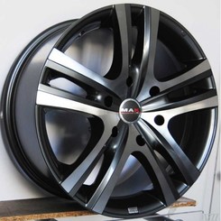 Диск MAK Aria 18x8 5x114.30 ET40 DIA60.10 Gun Metallic-Mirror Face
