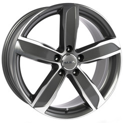 Диск MAK STADT 18x8 5x112 ET50 DIA57.10 Gun Metallic-Mirror Face