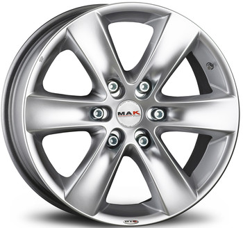 Диск MAK Sierra 16x7 6x114.30 ET30 DIA66.10 Hyper Silver