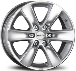 Диск MAK Sierra 16x7 6x114.30 ET30 DIA66.10 Hyper Silver