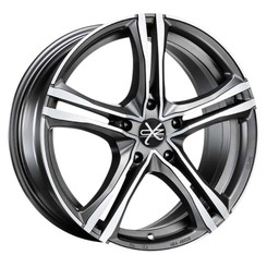 Диск OZ X5B 18x8 5x120 ET45 DIA79 MATT GRAPHITE DIAMOND CUT