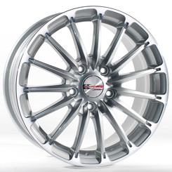 Диск Yamato Asakura 16x7 5x112 ET42 DIA73.10 Silver Lip Polish