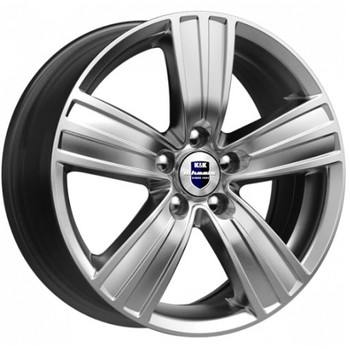 Диск K&K да Винчи 16x7 5x108 ET43 DIA67.10 Блэк платинум