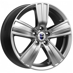 Диск K&K да Винчи 16x7 5x108 ET43 DIA67.10 Блэк платинум