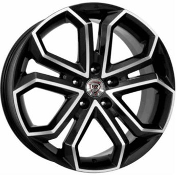 Диск NZ F-15 16x6.50 4x100 ET48 DIA73.10 BKF