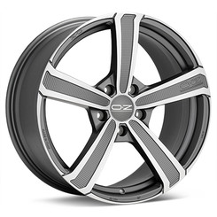Диск OZ MONTECARLO HLT 20x11 5x130 ET59 DIA71.60 MATT DARK GRAPHITE DIAMOND CUT