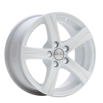Диск Скад Sakura 15x6.50 5x112 ET43 DIA57.10 Белый