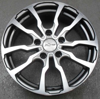 Диск X'trike X-117 16x6.50 5x100 ET38 DIA67.10 HSB/FP