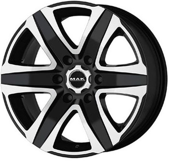 Диск MAK STONE6 18x8 6x114.30 ET30 DIA66.10 Black Mirror