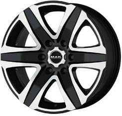 Диск MAK STONE6 18x8 6x114.30 ET30 DIA66.10 Black Mirror