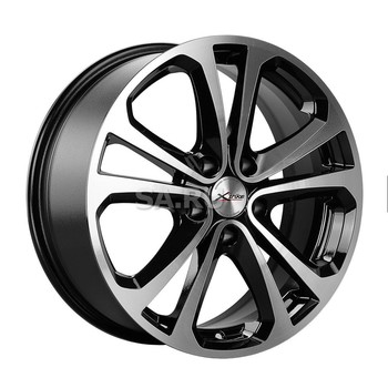 Диск X'trike X-113 17x7 5x110 ET39 DIA65.10 BK/FP