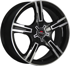 Диск YOKATTA Model-8 17x7 5x108 ET55 DIA63.30 BKF