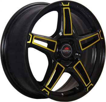 Диск YOKATTA Model-35 18x8 5x112 ET39 DIA66.60 BK+Y