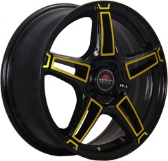 Диск YOKATTA Model-35 18x8 5x112 ET39 DIA66.60 BK+Y