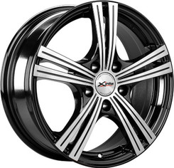 Диск X'trike X-112 16x6.50 5x108 ET45 DIA63.30 BK/FP