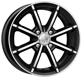 Диск K&K Sportline 14x6 4x98 ET30 DIA58.60 Алмаз Черный