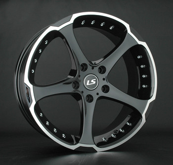 Диск LS wheels LS358 18x8 5x120 ET30 DIA72.60 BKL