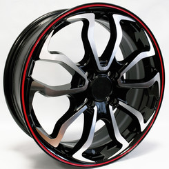 Диск Replica Concept HND 511 16x6.50 5x114.30 ET45 DIA67.10 BKFRS