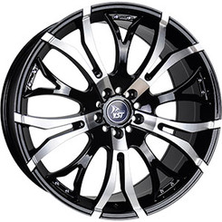 Диск YST X-21 20x9.50 5x112 ET52 DIA66.60 BKF