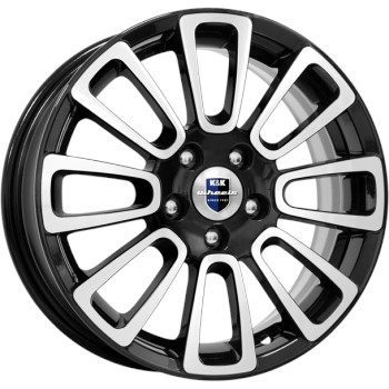 Диск K&K Неман 15x6 4x100 ET50 DIA60.10 Алмаз Черный