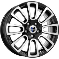 Диск K&K Неман 15x6 4x100 ET50 DIA60.10 Алмаз Черный