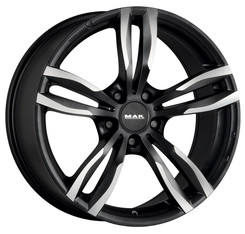 Диск MAK LUFT 18x8 5x120 ET52 DIA72.60 ice black