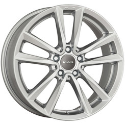 Диск MAK BREMEN 19x8 5x112 ET43.50 DIA66.60 Сильвер