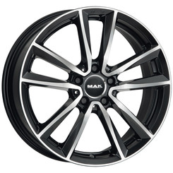 Диск MAK BREMEN 18x7.50 5x112 ET47 DIA66.60 Black Mirror