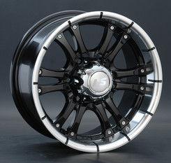 Диск LS wheels LS161 16x8 6x139.70 ET10 DIA93.10 BKL