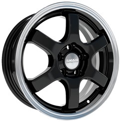 Диск Скад Киото 15x6 4x100 ET45 DIA67.10 алмаз-антрацит