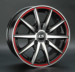 Диск LS wheels LS221 15x6.50 4x100 ET40 DIA73.10 BKFRL