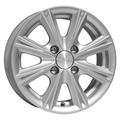 Диск K&K Аттика 14x5.50 4x98 ET35 DIA58.60 Сильвер