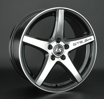 Диск LS wheels LS540 16x7 5x100 ET38 DIA73.10 BKF