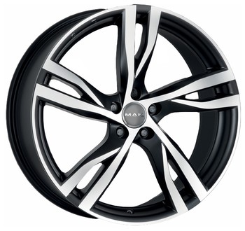 Диск MAK Stockholm 18x8 5x112 ET28 DIA66.60 ice black