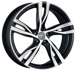 Диск MAK Stockholm 18x8 5x112 ET28 DIA66.60 ice black