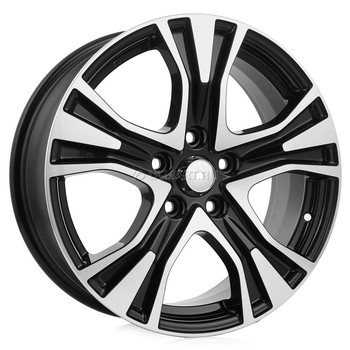 Диск K&K КС673 17x7 5x112 ET46 DIA66.60 Алмаз Черный