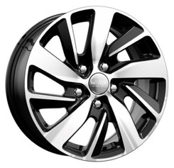 Диск K&K КС741 16x6.50 5x112 ET46 DIA57.10 Алмаз Черный