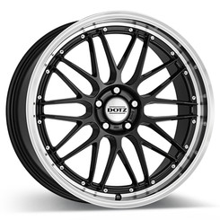 Диск Dotz Revvo 18x8 5x108 ET45 DIA72.60 BKL