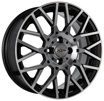 Диск X'trike X-125 16x6.50 4x98 ET35 DIA58.60 BK/FP