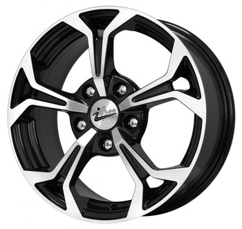 Диск iFree Эрнесто 15x6.50 5x108 ET43 DIA67.10 блэк джек