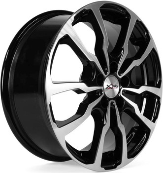 Диск X'trike X-117 16x6.50 5x112 ET45 DIA57.10 BK/FP