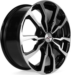 Диск X'trike X-117 16x6.50 5x112 ET45 DIA57.10 BK/FP