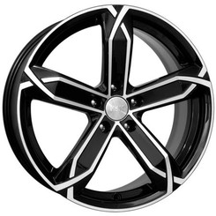 Диск K&K X-fighter 19x8 5x120 ET43 DIA72.60 Алмаз Черный