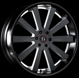 Диск HARP Y-10 22x9.50 6x139.70 ET25 DIA106.10 satin-black__precision-milling